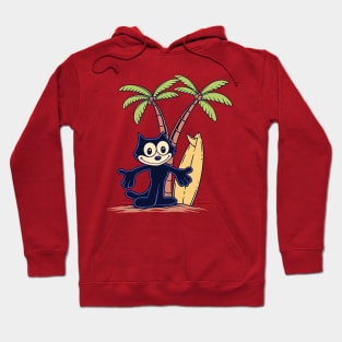 Felix surfing on summer vacation Hoodie